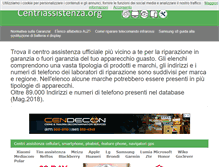Tablet Screenshot of centriassistenza.org